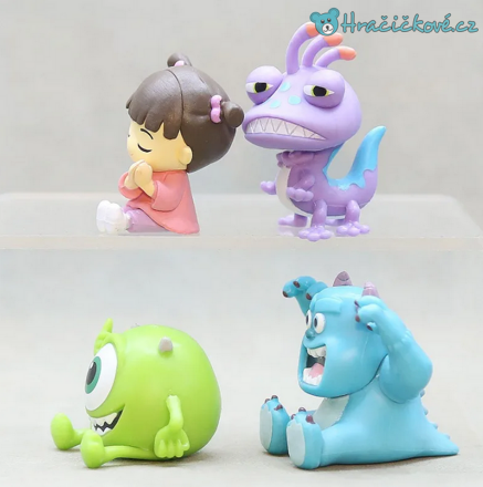 Figurky Příšerek s.r.o. 4 kusů (Monsters University)