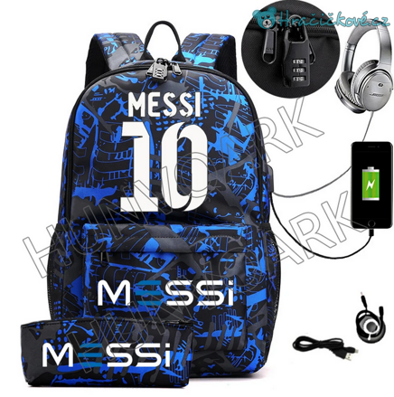 Messi - fotbalový dětský batoh + penál, typ 1 Messi - fotbalový dětský batoh + penál, typ 1
