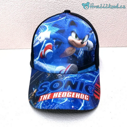 Kšiltovka z pohádky Ježek Sonic, typ 2